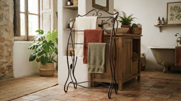 Porte serviettes sur pied : alliez style et fonctionnalité